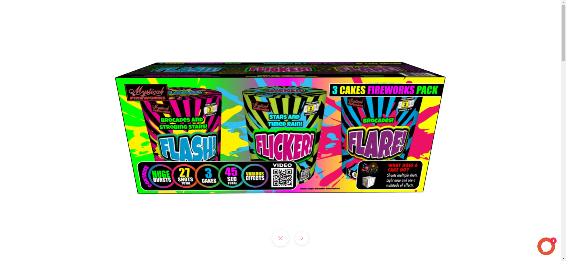 Flash, Flicker, Flare, 3 Pack