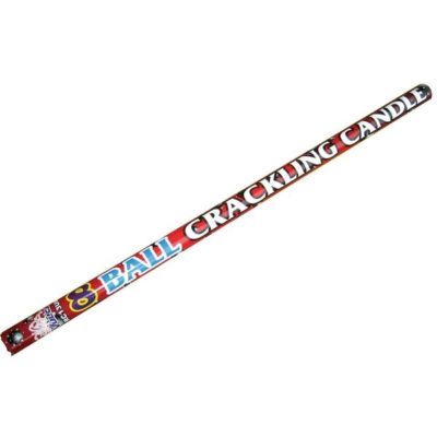 8 Ball Crackling Candle