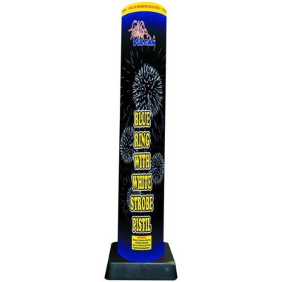 Blue Ring With White Stobe Pistil