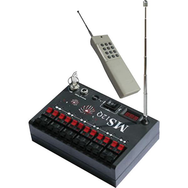 MS12Q Series 12 Cue Wireless Firing System